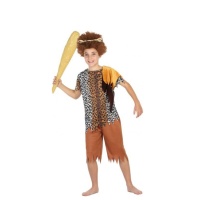 Disfraz de cavernícola Neandertal para niño