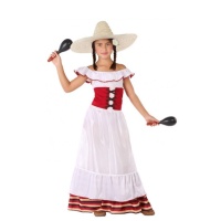 Disfraz de mejicano elegante para niña