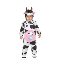Disfraz de vaca lechera para bebé