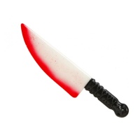 Cuchillo fosforescente con sangre - 41 cm