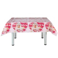 Mantel de Barbie rosa - 1,80 x 1,20 m