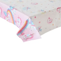 Mantel de unicornio fantasía - 183 x 132 cm