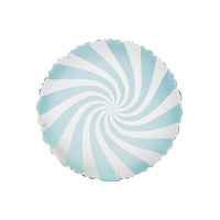 Globo espiral redondo pálido de 45 cm - PartyDeco - 1 unidad