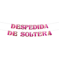 Guirnalda Despedida de Soltera Fucsia y Oro de 5,00 m