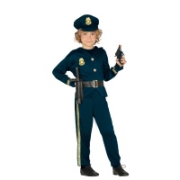 Disfraz de policía con gorro para niño