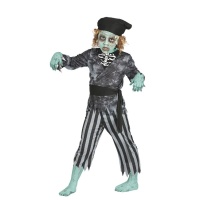 Disfraz de corsario fantasma infantil