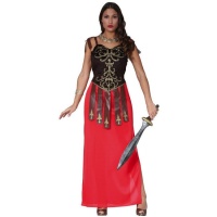 Disfraz de guerrero íbero para mujer