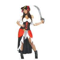 Disfraz de pirata bucanera