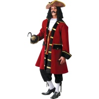 Disfraz de capitán pirata elegante para hombre