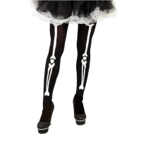 Pantys de esqueleto de Halloween