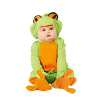 Disfraz de rana verde para bebé