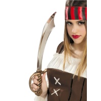 Espada pirata envejecida - 50 cm por 2,25 €