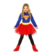 Disfraz de superhéroe para niña