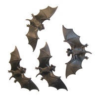 Bolsa con 4 murciélagos - 11 cm