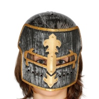 Casco de caballero medieval infantil - 58 cm