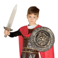 Escudo y espada de romano