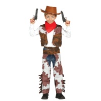 Cartuchera doble de rodeo con dos pistolas de 20 cm por 4,95 €