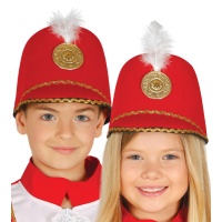Sombrero de majorette infantil - 54 cm