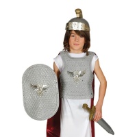 Conjunto de armas y armadura infantil
