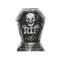 Lápida de cementerio RIP de 38 x 27 cm