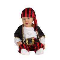Disfraz de pirata corsario para bebé