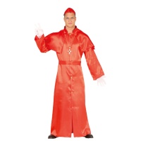 Disfraz de cardenal  para hombre