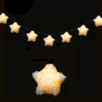Guirnalda de 10 leds con forma de estrella - 5 m