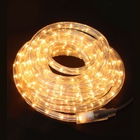 Guirnalda de luces blancas para exterior - 6,50 m