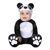 Disfraz de oso panda para bebé