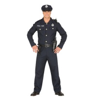 Disfraz de policía clásico para hombre