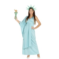 Disfraz de Estatua de la Libertad para mujer