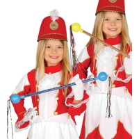 Bastón de majorette infantil - 55 cm