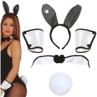 Conjunto de conejita de Playboy - 5 piezas