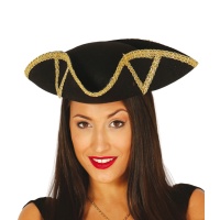 Sombrero de almirante pirata - 59 cm