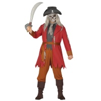 Disfraz de pirata fantasma para adulto