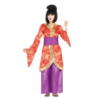 Disfraz de geisha tradicional para mujer