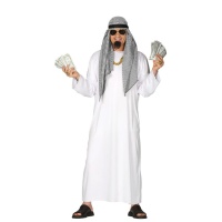 Disfraz de jeque del Emiratos para adulto