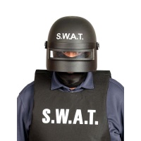 Casco SWAT antidisturbios para adulto - 63 cm