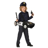 Disfraz de coche de policía infantil