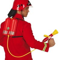 Mochila de bombero lanza agua