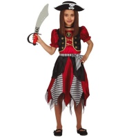 Disfraz de pirata corsario para niña