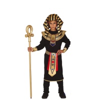 Disfraz de faraón egipcio con túnica para niño