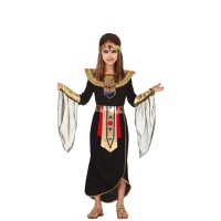 Disfraz de faraón egipcio con túnica para niña