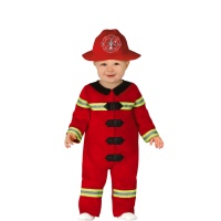 Disfraz de bombero para bebé