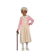 Disfraz de abuela para niña