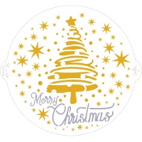 Stencil de árbol de Navidad de 25 cm - Decora