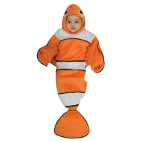 Disfraz de pez Nemo para bebé