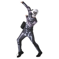 Disfraz de Skull Trooper Fortnite para adulto