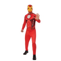 Disfraz de Iron Man con máscara para hombre
