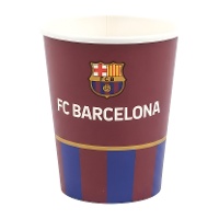 Vasos de FC Barcelona blaugrana - 8 unidades